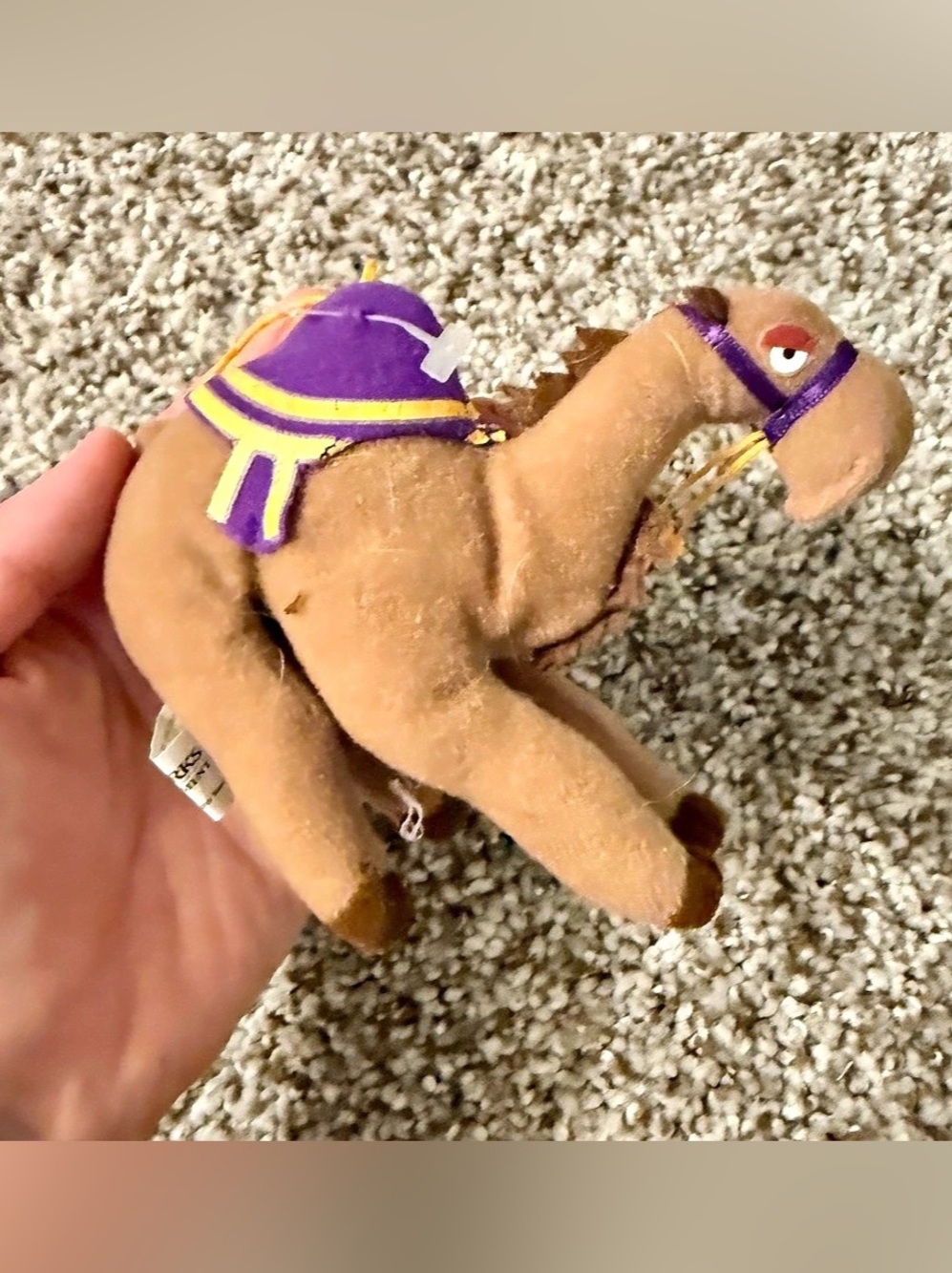The Prince of Egypt Camel DreamWorks Plush Stuffed Animal Toy 1999 Habibi
